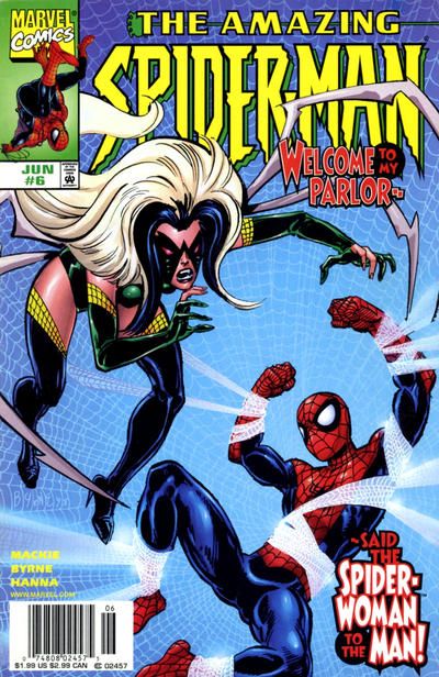 The Amazing Spider-Man, Vol. 2 #6B John Byrne Newsstand