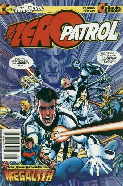 Zero Patrol, Vol. 1 #1B Newsstand Edition