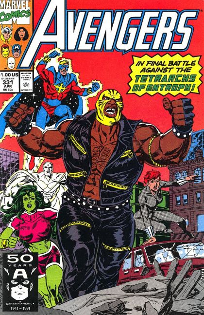 The Avengers, Vol. 1 #331A Direct Edition