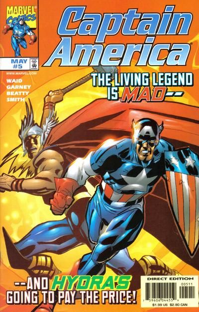 Captain America, Vol. 3 #5A Direct Edition