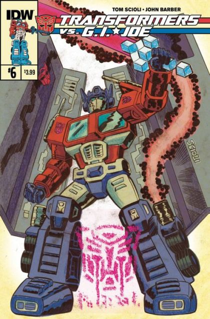 Transformers Vs. G.I. Joe #6A Regular Cover