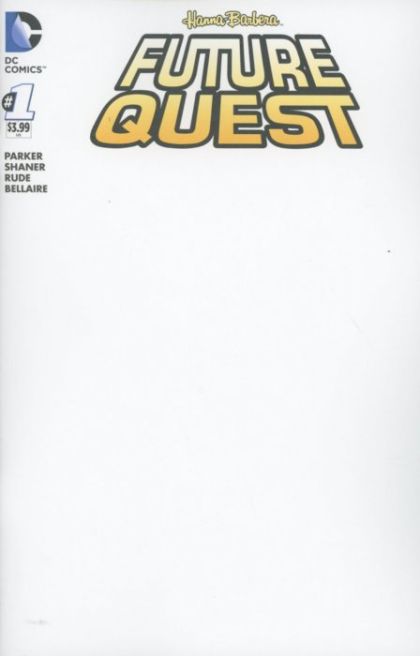 Future Quest #1G Blank Variant Cover
