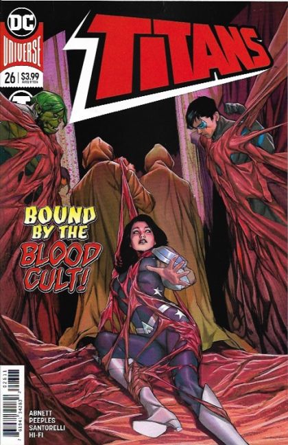 Titans, Vol. 3 #26A Ben Oliver & Dean White Cover