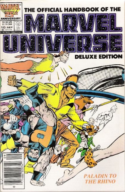Official Handbook of the Marvel Universe: Deluxe Edition (Vol. 2) #10B Newsstand Edition