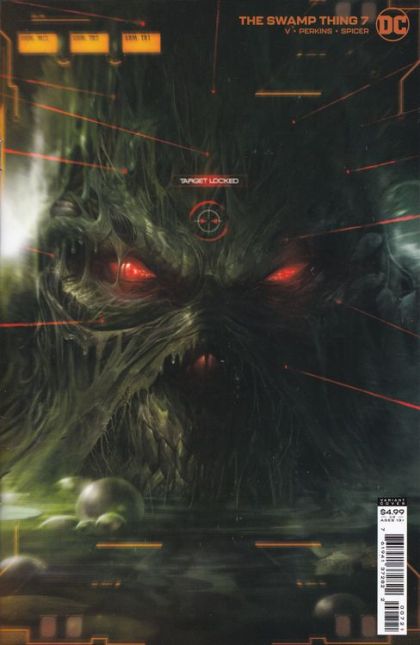 Swamp Thing, Vol. 7 #7B Francesco Mattina Card Stock Variant Cover