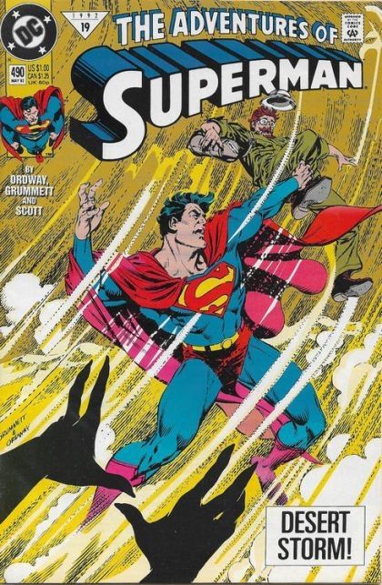 The Adventures of Superman #490A Direct Edition