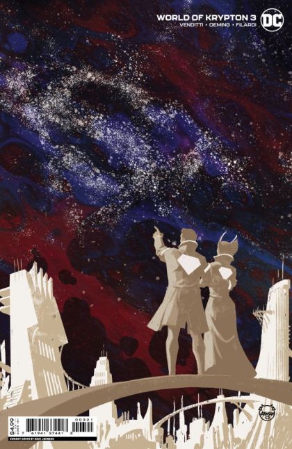 World of Krypton, Vol. 3 #3B Dave Johnson Card Stock Variant