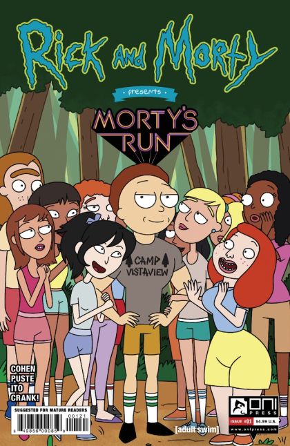Rick and Morty Presents: Morty's Run #1B Tom Feister Variant