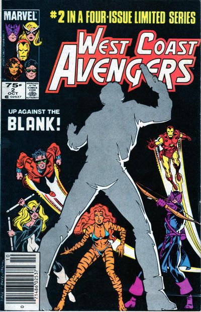 The West Coast Avengers, Vol. 1 #2B Newsstand Edition