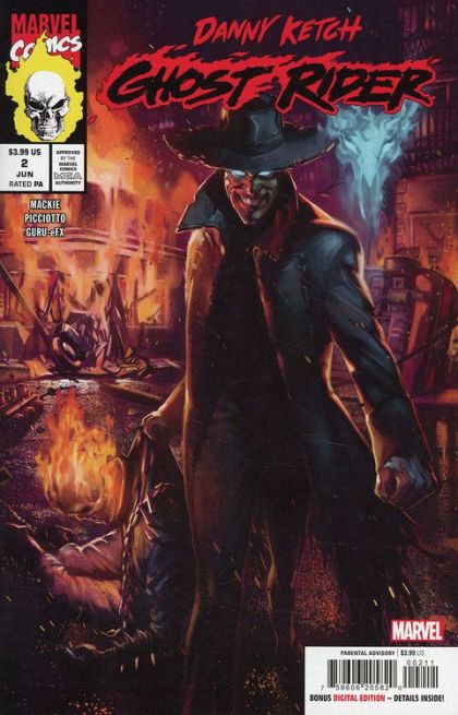 Danny Ketch: Ghost Rider #2A Ben Harvey Regular