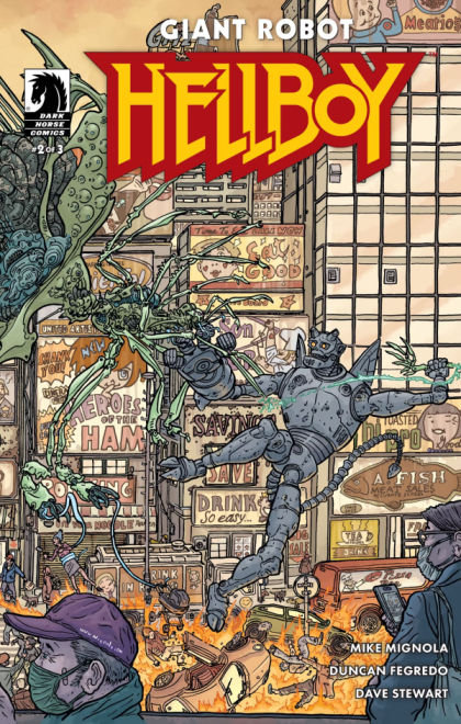 Giant Robot Hellboy #2B Geof Darrow Variant