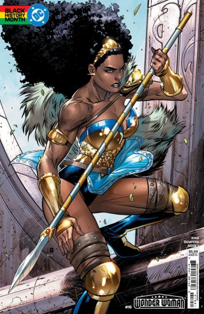 Wonder Woman, Vol. 6 #18E Ryan Benjamin Black History Month Variant