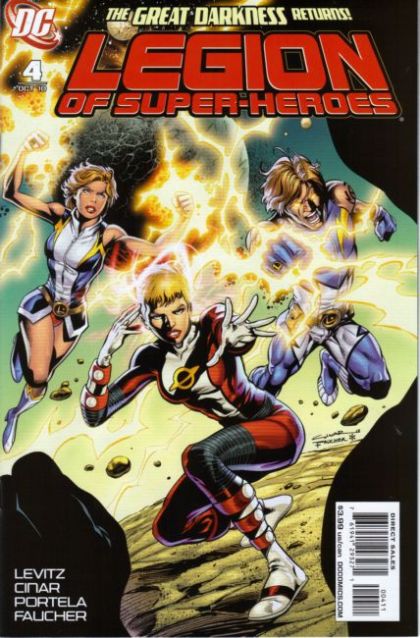 Legion of Super-Heroes, Vol. 6 #4A Yildiray Cinar & Wayne Faucher Regular Cover