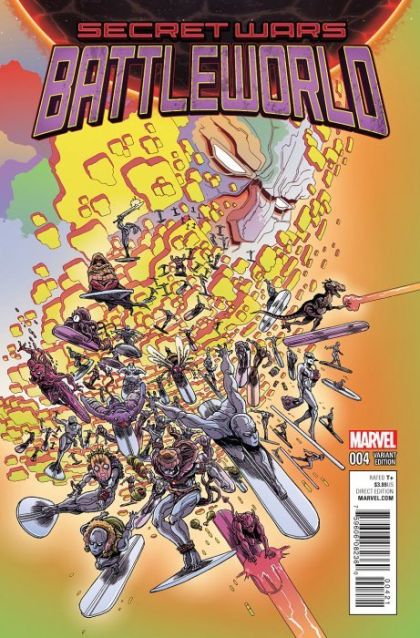 Secret Wars: Battleworld #4B Variant Edition