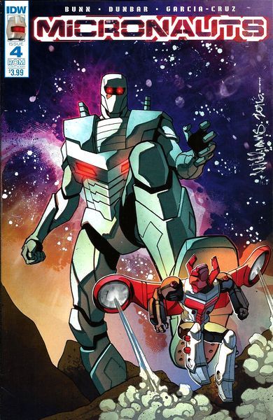 Micronauts, Vol. 5 #4B Subscription Cover