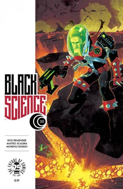 Black Science #30B Variant Matteo Scalera Spawn Month Color Cover