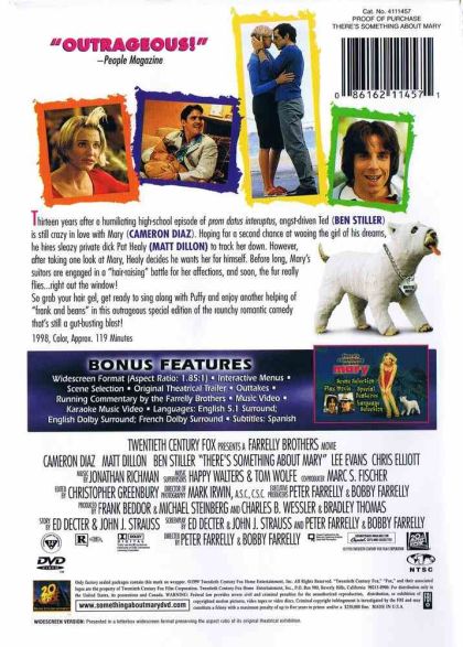There's Something About Mary (1998) Special Edition - DVD