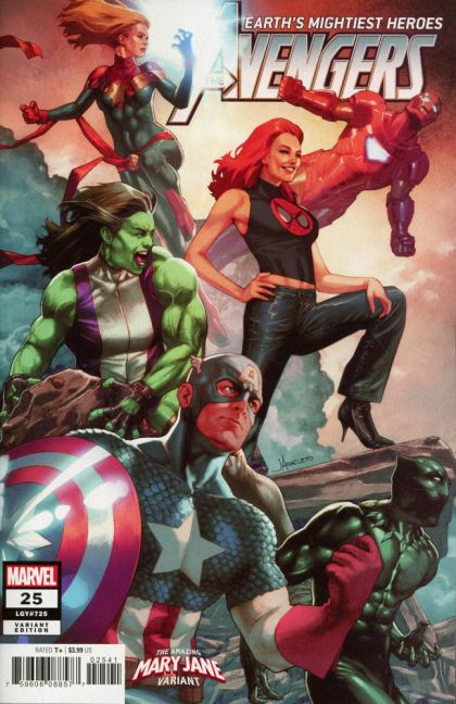 The Avengers, Vol. 8 #25D Jay Anacleto Mary Jane Variant