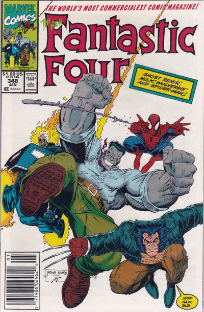 Fantastic Four, Vol. 1 #348B Newsstand Edition