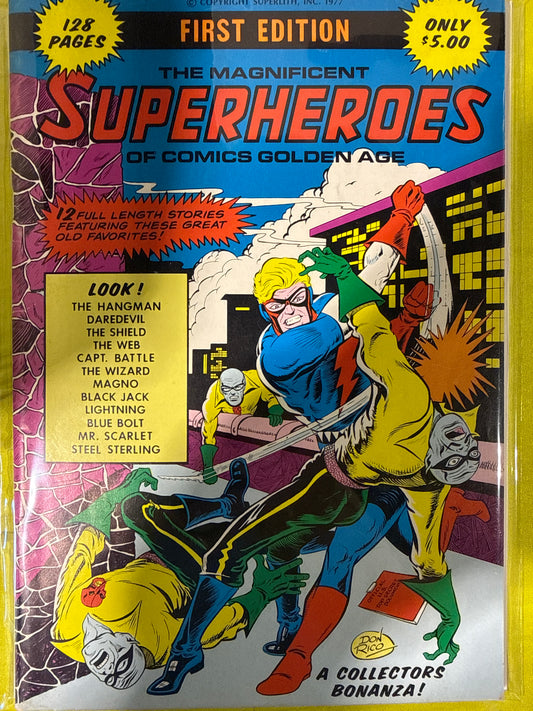 Magnificent Superheroes of Comics Golden Age (1977)