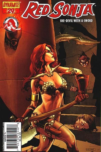 Red Sonja, Vol. 1 (Dynamite Entertainment) #29A Mel Rubi Cover