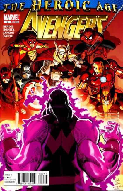The Avengers, Vol. 4 #2A John Romita Jr. Regular Cover