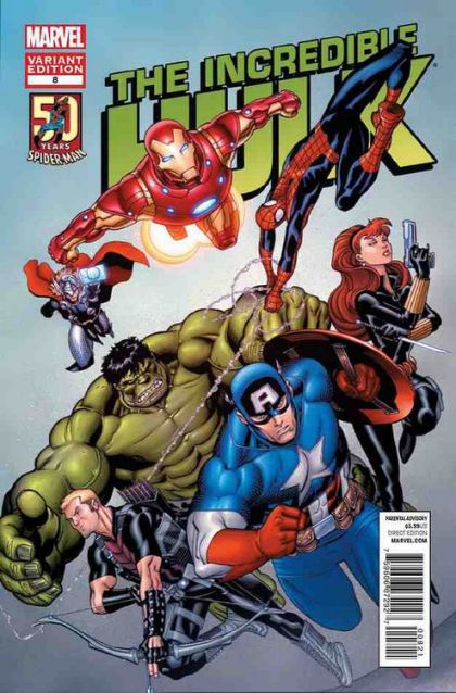The Incredible Hulk, Vol. 3 #8B Variant Cover