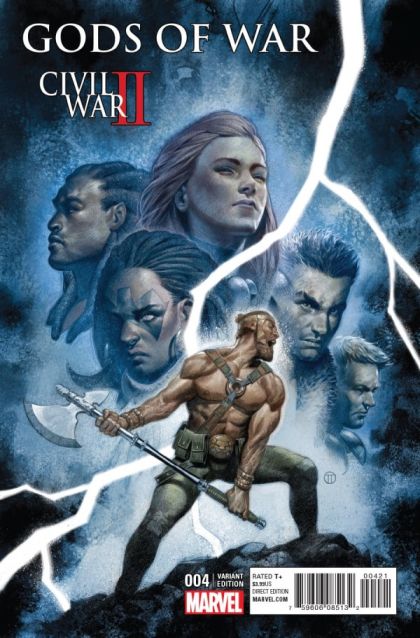 Civil War II: Gods Of War #4B Variant Julian Totino Tedesco Cover