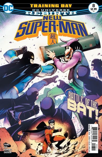 New Super-Man #8A Regular Viktor Bogdanovic Cover