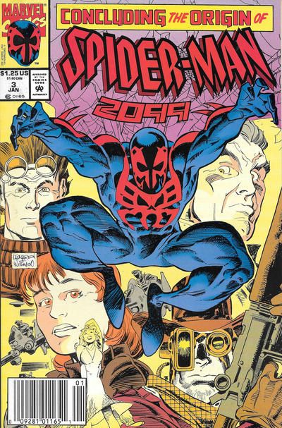 Spider-Man 2099, Vol. 1 #3B Newsstand Edition