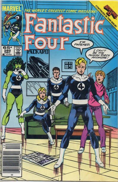 Fantastic Four, Vol. 1 #285B Newsstand Edition