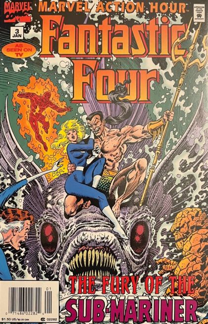 Marvel Action Hour featuring the Fantastic Four #3B Newsstand Edition