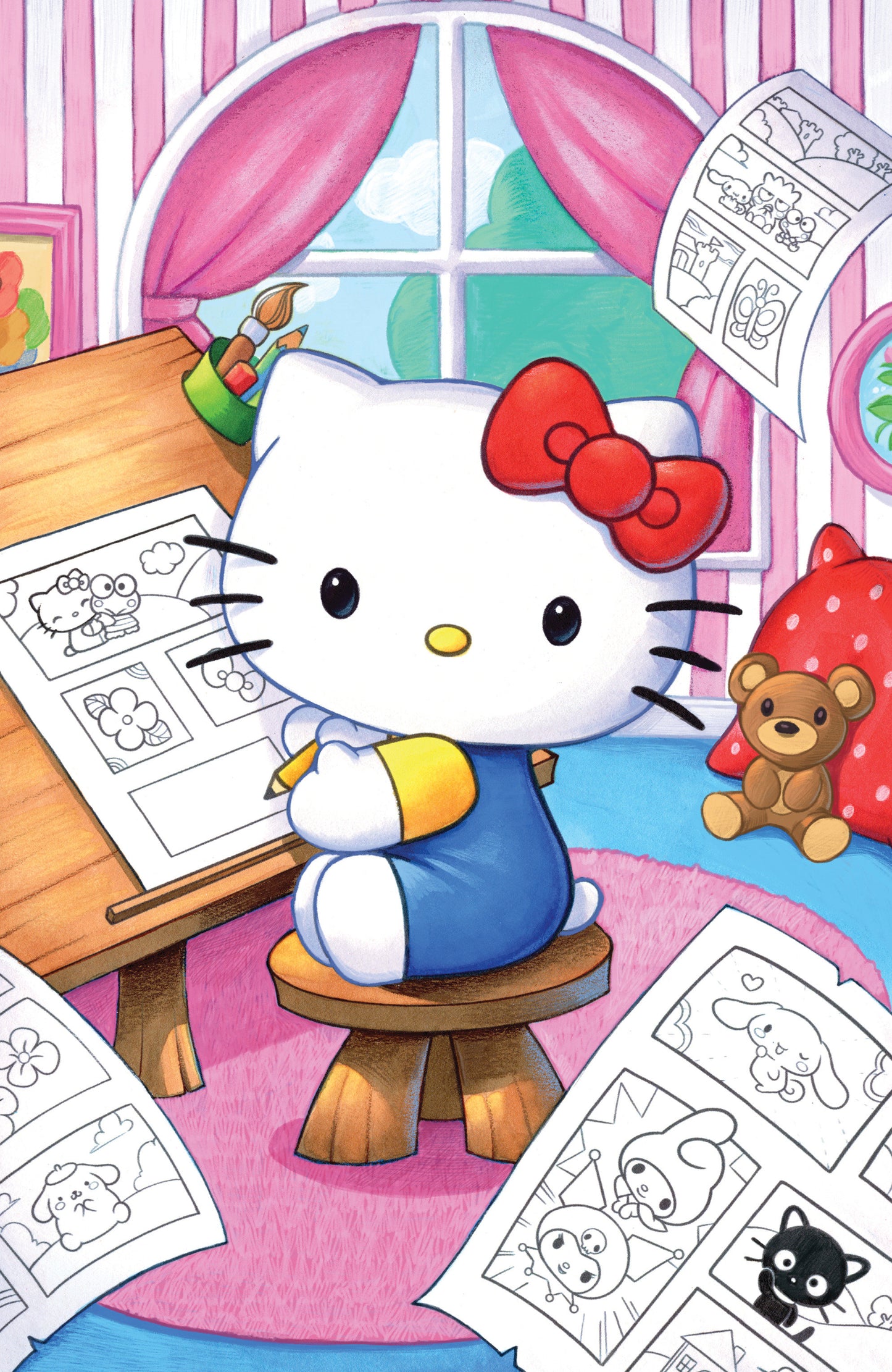 Hello Kitty And Friends: Hello World! #1 Variant Ri (50) (Zullo Uminga Full Art)