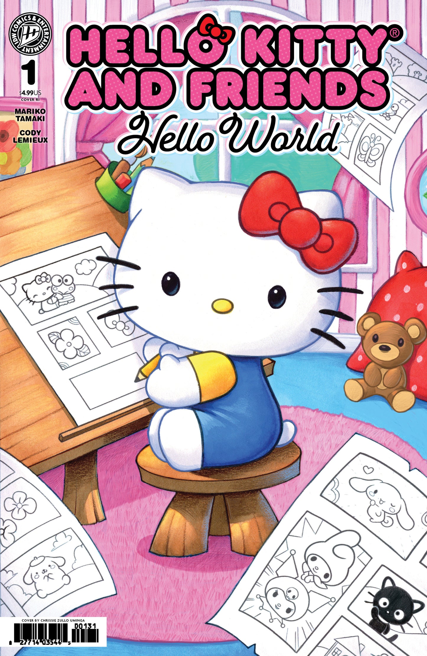 Hello Kitty And Friends: Hello World! #1 Variant Ri (25)