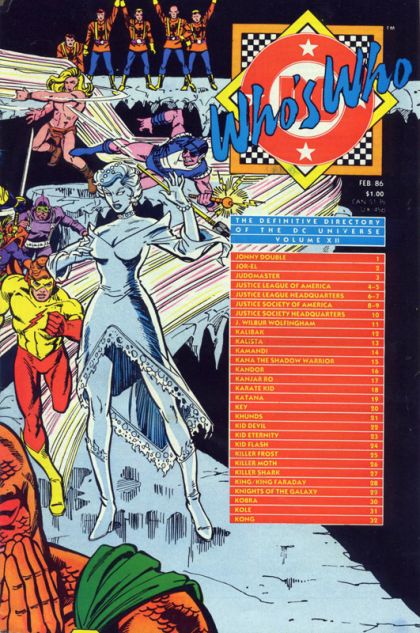 Who's Who: The Definitive Directory of the DC Universe #12A Direct Edition