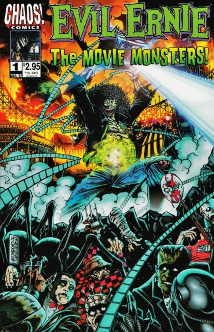 Evil Ernie vs. the Movie Monsters! #1A