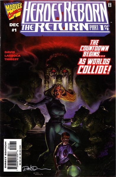Heroes Reborn: The Return #1C Variant Cover