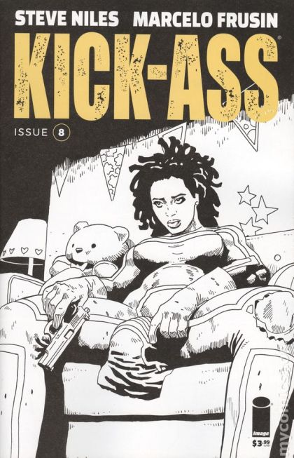 Kick-Ass, Vol. 4 #8B Variant Marcelo Frusin Sketch Cover