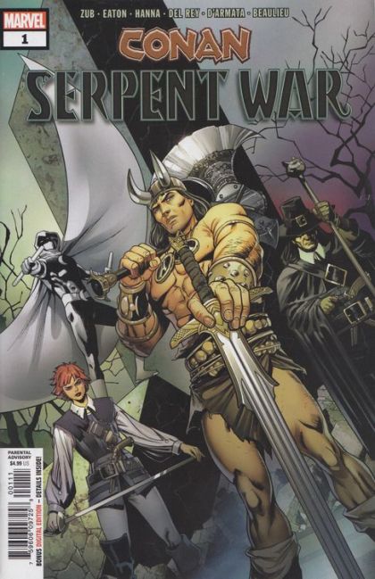 Conan: Serpent War #1A Carlos Pacheco, Aneke & Frank D'Armata Cover