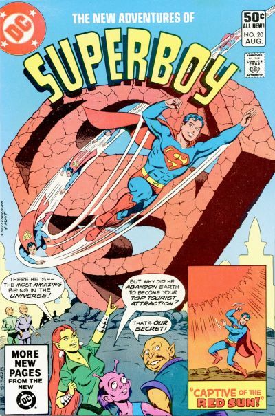The New Adventures of Superboy #20A Direct Edition