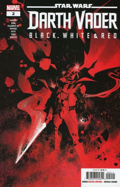 Star Wars: Darth Vader - Black, White & Red #2A Adam Kubert Regular
