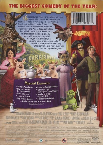 Shrek the Third (2007) - DVD