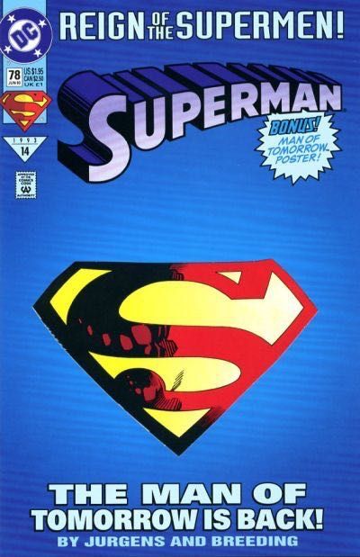 Superman, Vol. 2 #78C Collector's Edition