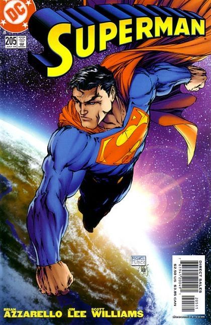 Superman, Vol. 2 #205C Michael Turner Cover