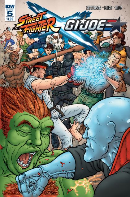 Street Fighter X G.I. Joe #5A Regular Cover