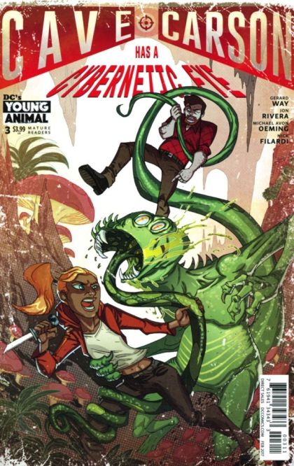Cave Carson Has A Cybernetic Eye #3A Regular Michael Avon Oeming Cover