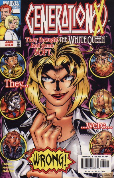 Generation X, Vol. 1 #34A Direct Edition