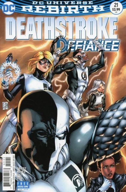 Deathstroke, Vol. 4 #21B Variant Shane Davis Cover
