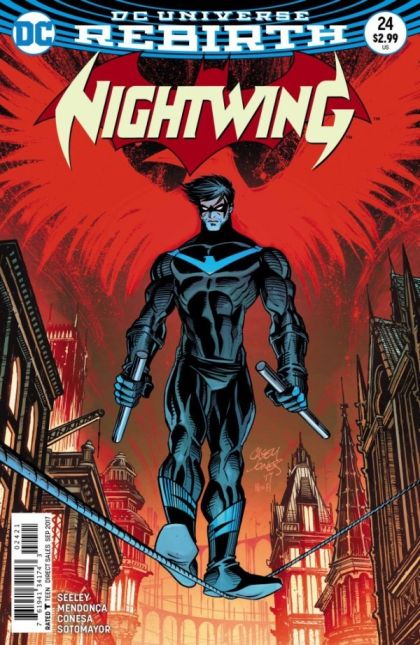 Nightwing, Vol. 4 #24B Variant Casey Jones Cover