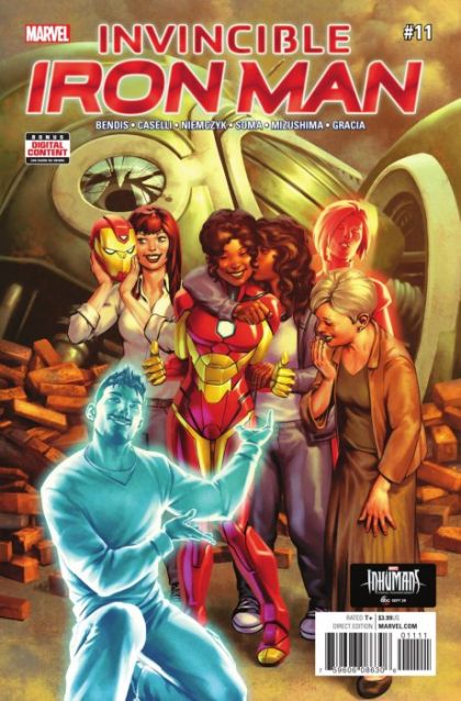 Invincible Iron Man, Vol. 3 #11A Regular Jesus Saiz Cover